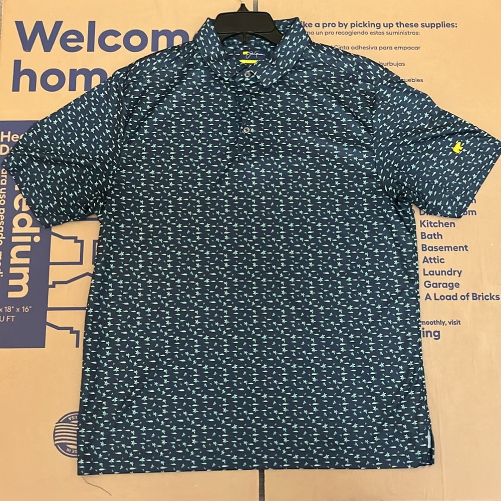 Jack Nicklaus Brand Dri-Fit Golf Polo